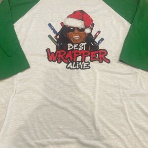 Lil Wayne “ best wrapper alive” 3/4” sleeve tee (XL)